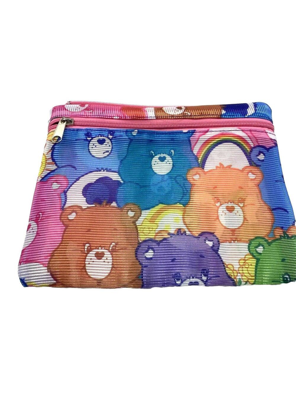 Care Bears Tote Bag Replacement Pouch Small Travel Case Pencil Makeup Organizer